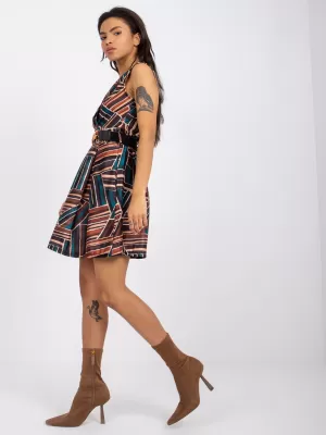 Dámské šaty ITALY MODA DHJ-SK-15308-1.57P CAMEL