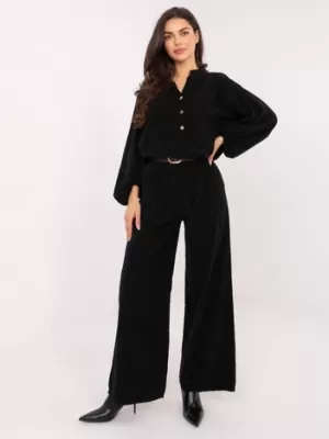 Dámské kalhoty ITALY MODA IT-SP-25782.73 NOIRE