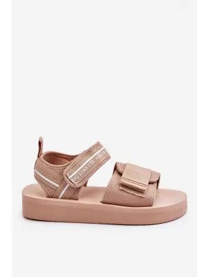 Dámské sandály BIG STAR SHOES LL274787 BEIGE