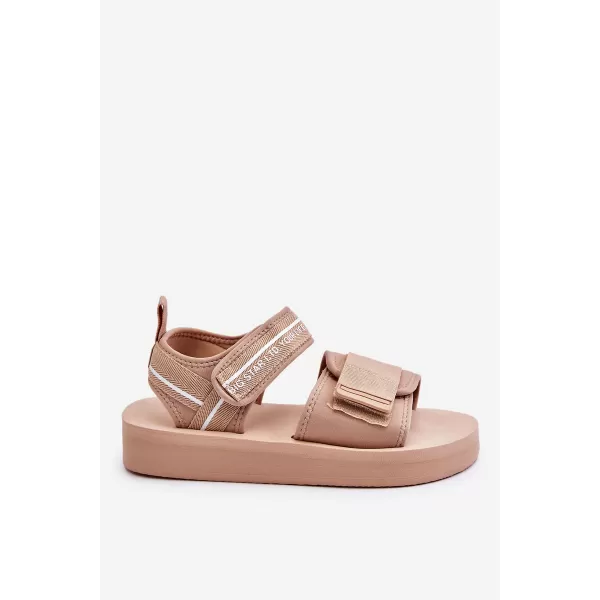  Dámské sandály BIG STAR SHOES LL274787 BEIGE 