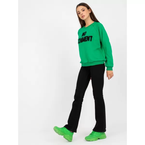  Dámská mikina RUE PARIS RV-BL-8076.13 GREEN 