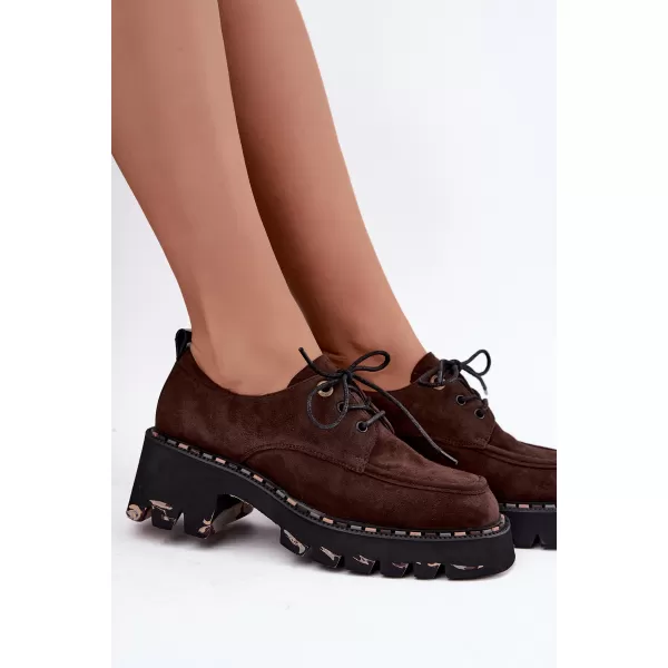  Dámské polobotky ARTIKER 59C0276 CHOCOLATE 