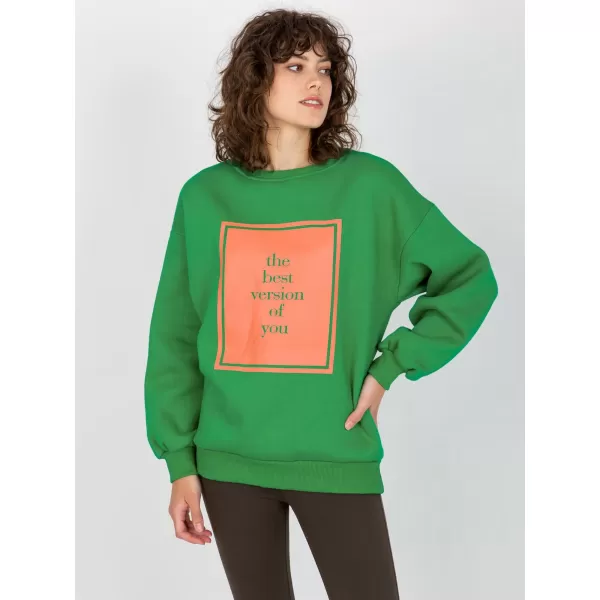  Dámská mikina EX MODA EM-BL-617-3.15P GREEN 