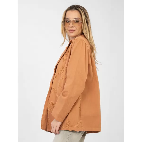  Dámská bunda RUE PARIS IT-MA-FL9992.97 DARK ORANGE 