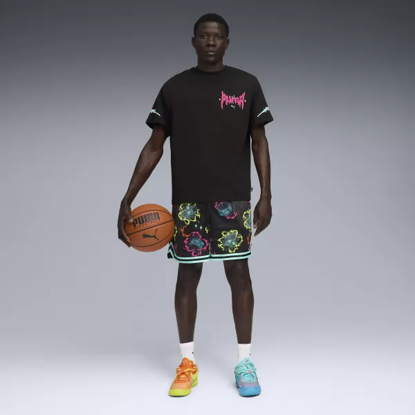  Basketbalové boty PUMA MB.05 RICK & MORTY 312130-01 RICKIE ORANGE 
