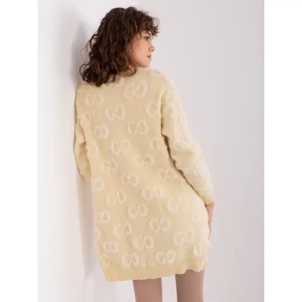  Dámský svetr WOOL FASHION ITALIA AT-SW-234502.38X LIGHT BEIGE 