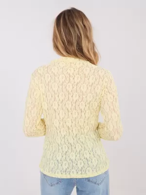 Dámská halenka ITALY MODA IT-BZ-9962.98 BRIGHT YELLOW