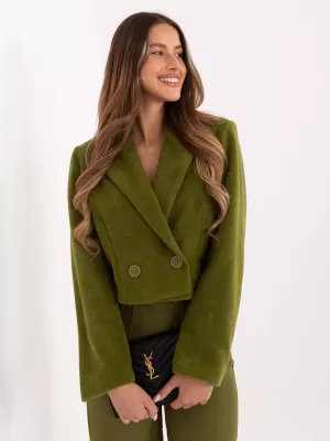 Dámská bunda RUE PARIS IT-KR-FL9730.23 OLIVE