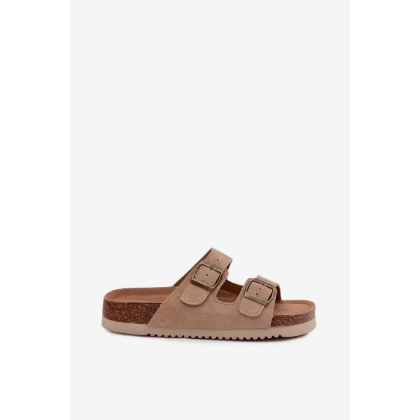  Dámské pantofle BOTO 2832 KHAKI 