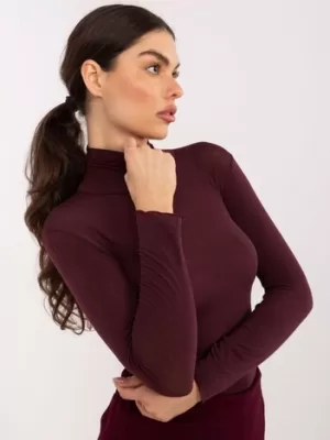 Dámská halenka ITALY MODA IT-BZ-21819.09P BURGUNDY