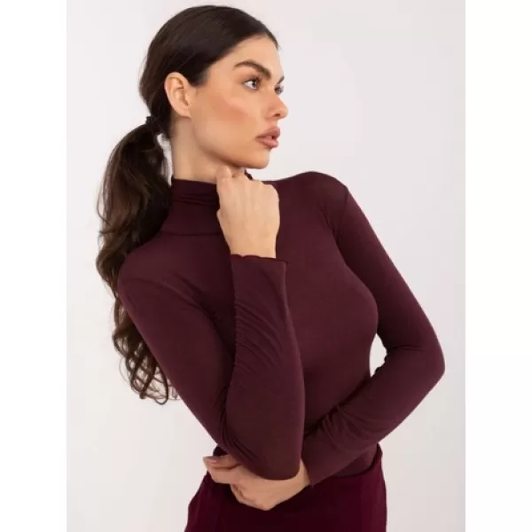  Dámská halenka ITALY MODA IT-BZ-21819.09P BURGUNDY 