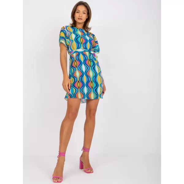  Dámské šaty ITALY MODA DHJ-SK-9651.51 BLUE 