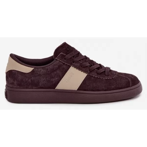  Dámské tenisky BIG STAR SHOES UU274438 BROWN/BEIGE SHADOWS 