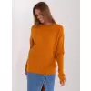 Dámský svetr WOOL FASHION ITALIA AT-SW-2338.14P BRIGHT ORANGE