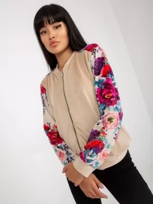 Dámská mikina RUE PARIS RV-BL-8235.38 BEIGE