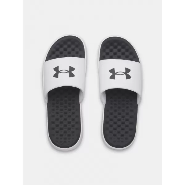  Pánské pantofle UNDER ARMOUR IGNITE PRO 8 FIX 6010383-100 BÍLÁ 