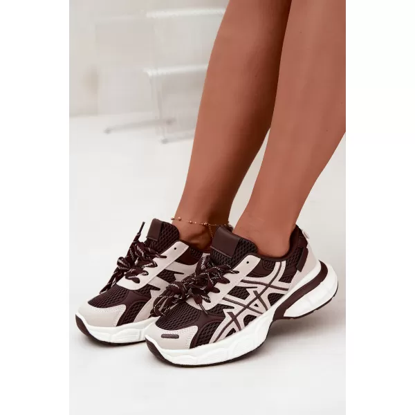  Dámské tenisky BOTO 88309 BEIGE/BROWN 