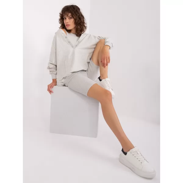  Dámský 3-dílný set MY RED LIPS EM-KMPL-831.17 LIGHT GREY 
