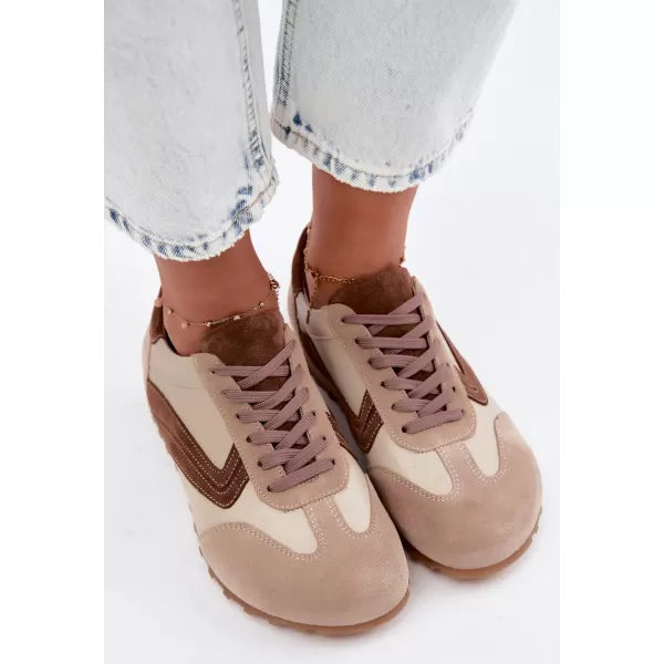  Dámské tenisky ZAZOO N1400/ BROWN 