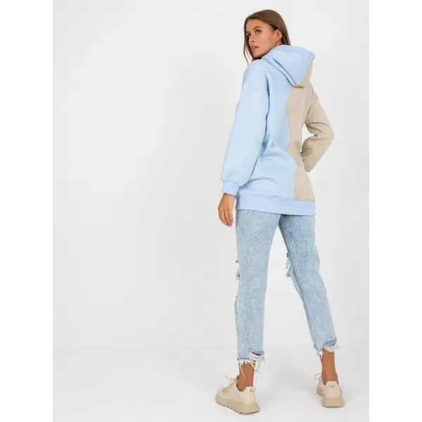  Dámská mikina RUE PARIS RV-BL-8233.32X LIGHT BLUE 