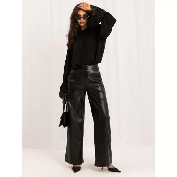  Dámská halenka ITALY MODA MI-BZ-3527.65 BLACK 