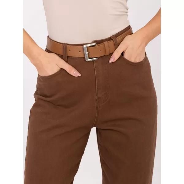  Dámské džíny FACTORY PRICE VM-SP-SK152-76.09 BROWN 