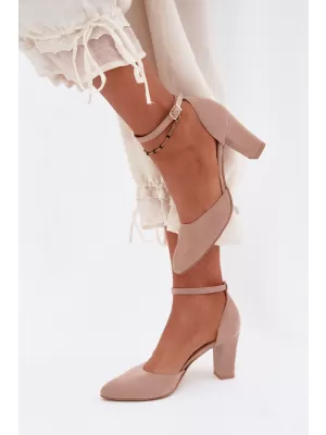 Dámské lodičky ZAZOO 823 BEIGE