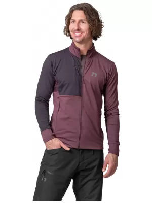 Pánská mikina HANNAH COLBY PRO RAISIN/ANTHRACITE