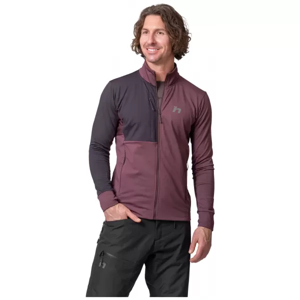  Pánská mikina HANNAH COLBY PRO RAISIN/ANTHRACITE 