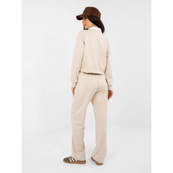  Dámská tepláková souprava ITALY MODA IT-KMPL-22212.85 LIGHT BEIGE 