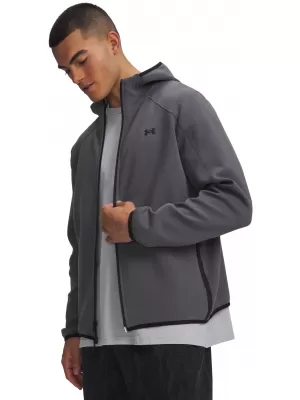 Pánská mikina UNDER ARMOUR UA UNSTOPPABLE FLC FZ 6013431-025 ŠEDÁ