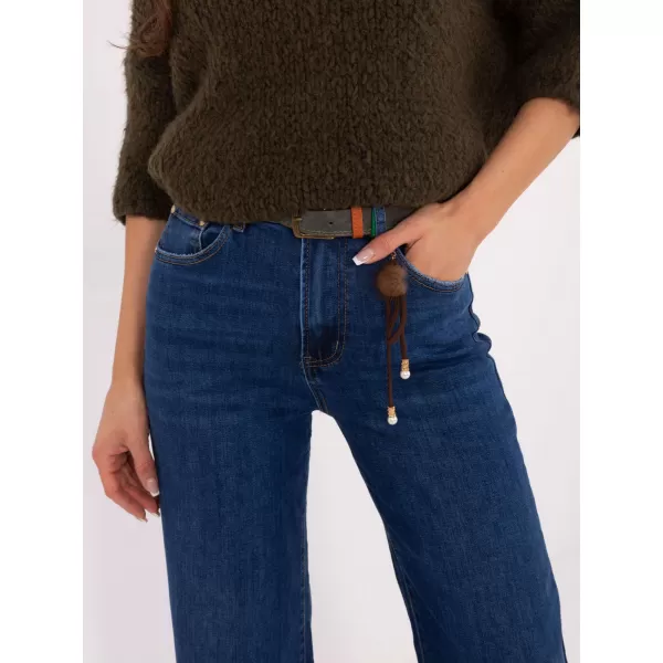  Dámské džíny FACTORY PRICE VM-SP-BQ1787-3.01P DARK BLUE 