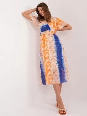 Dámské šaty ITALY MODA DHJ-SK-15967-2.86 ORANGE