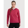 Dámská funkční mikina 4F 4FWAW25TFSWF591 DARK PINK