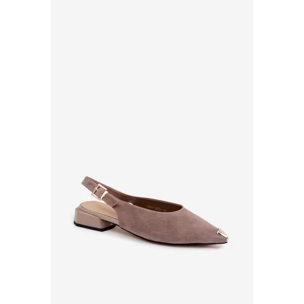  Dámské sandály D&A CR61-3050 BEIGE 