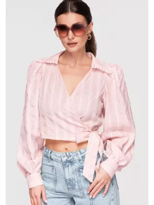 Dámská blůza LARICA OW-TS-E0029 PINK