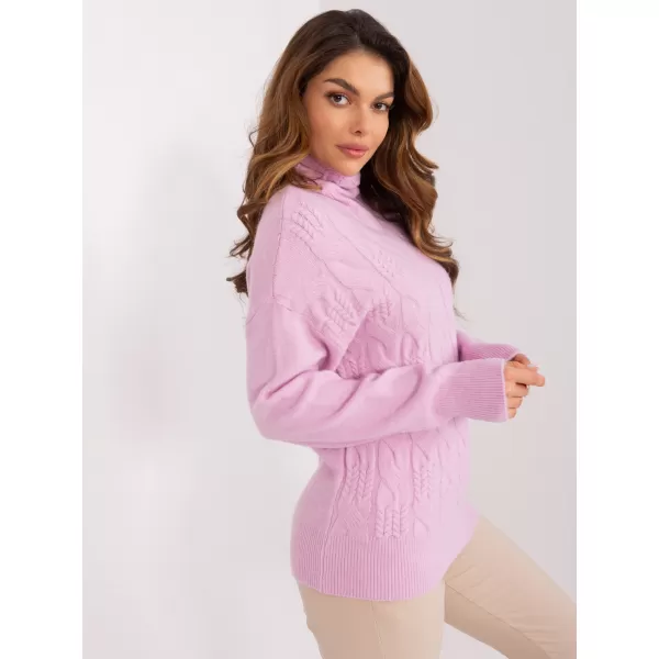  Dámský svetr WOOL FASHION ITALIA AT-SW-23401.97P BRIGHT PURPLE 