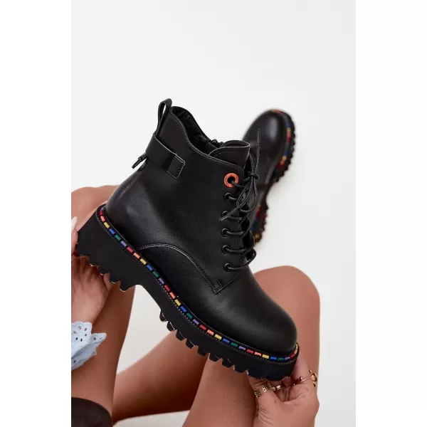  Dámské boty ARTIKER 55C0509 BLACK 