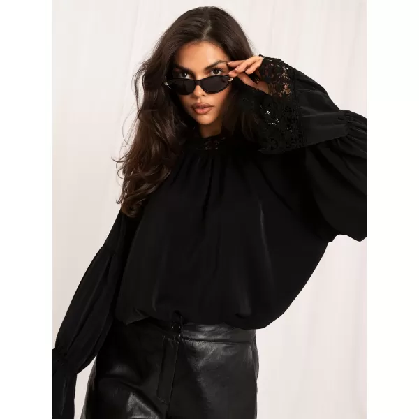  Dámská halenka ITALY MODA MI-BZ-3527.65 BLACK 