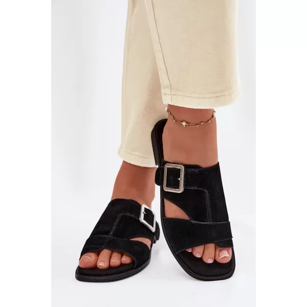  Dámské pantofle BIG STAR SHOES TT274477 BLACK 