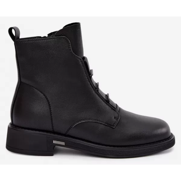  Dámské kotníkové boty D&A CR62-3429 BLACK 