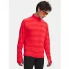 Pánské triko UNDER ARMOUR VELOCITI 1/4 ZIP 6010887-713 ČERVENÁ