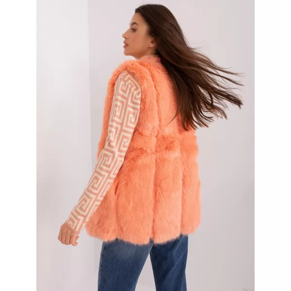  Dámská vesta WOOL FASHION ITALIA AT-KZ-2368.00P PEACH 