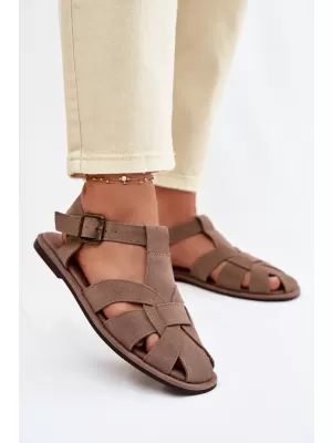 Dámské sandály BIG STAR SHOES TT274250 BEIGE