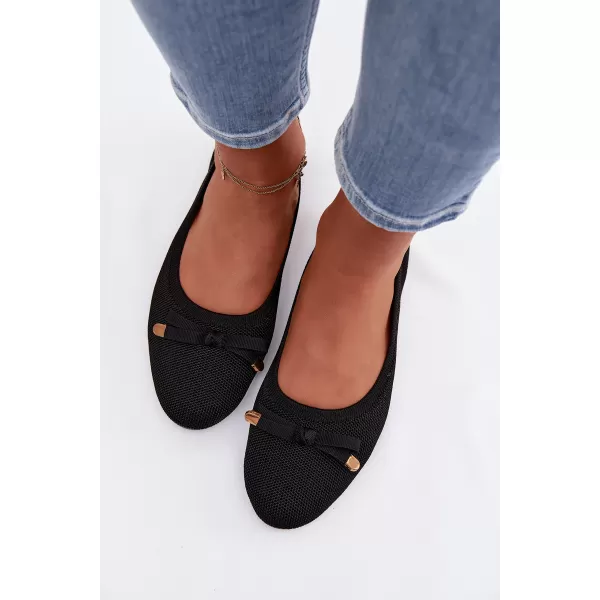  Dámské baleríny BOTO 25BL02-9048 BLACK 