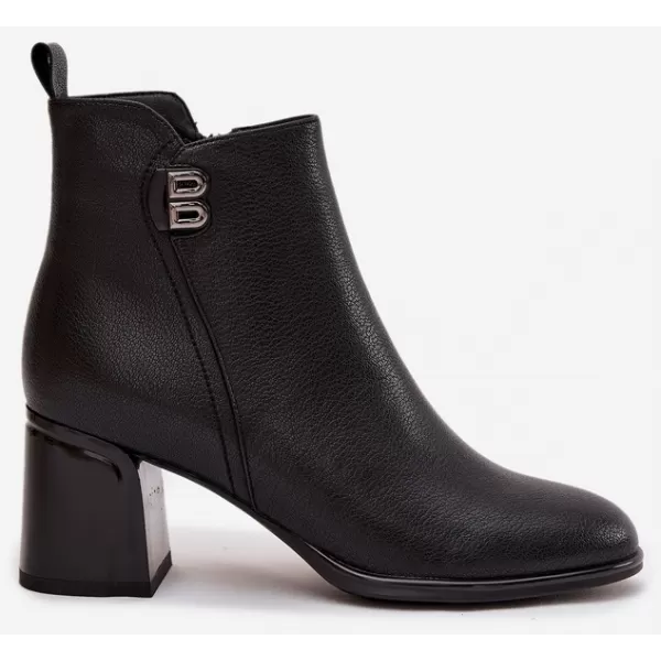  Dámské kotníkové boty BOTO 25BT24-9213 BLACK 