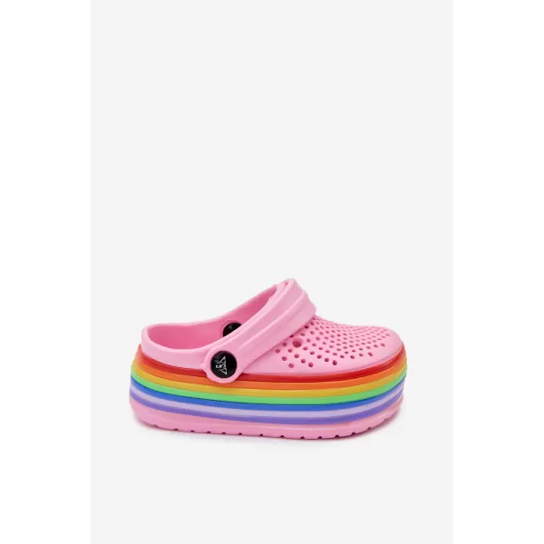  Dětské pantofle BOTO D2016/D2015 PINK 