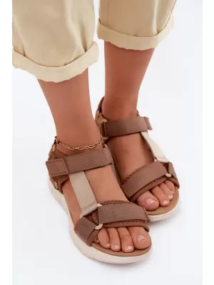 Dámské sandály ARTIKER 58C1231 BROWN/BEIGE