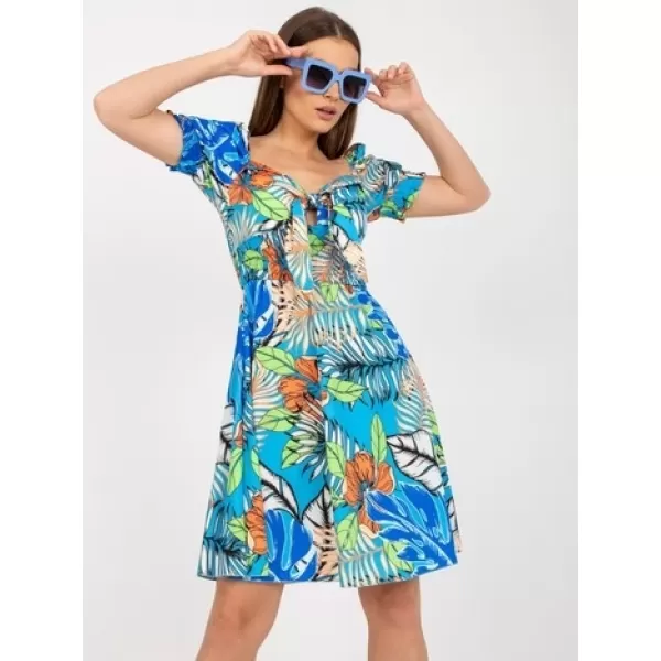  Dámské šaty ITALY MODA DHJ-SK-15836.51 BLUE 