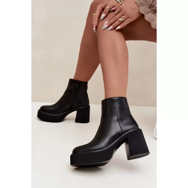  Dámské kotníkové boty BOTO 5303 BLACK 